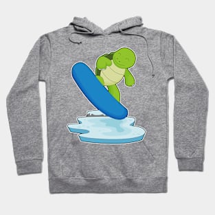 Turtle Snowboarder Snowboard Hoodie